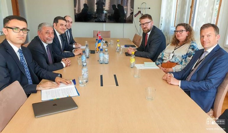 Armenian and Norwegian officials discuss issues on bilateral agenda