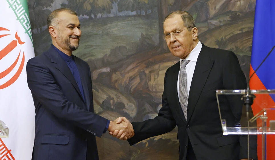 Russia's Lavrov meets Iranian counterpart in Tehran for nuclear deal talks