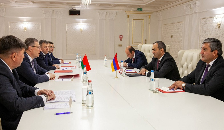 Prosecutors General of Armenia and Belarus discuss issues of mutual interest