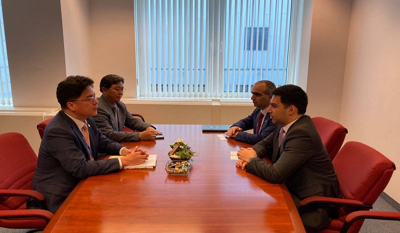Ռուստամ Բադասյանը Կորեայի մաքսային ծառայության ղեկավարի հետ քննարկել է երկկողմ հետաքրքրություն ներկայացնող հարցեր