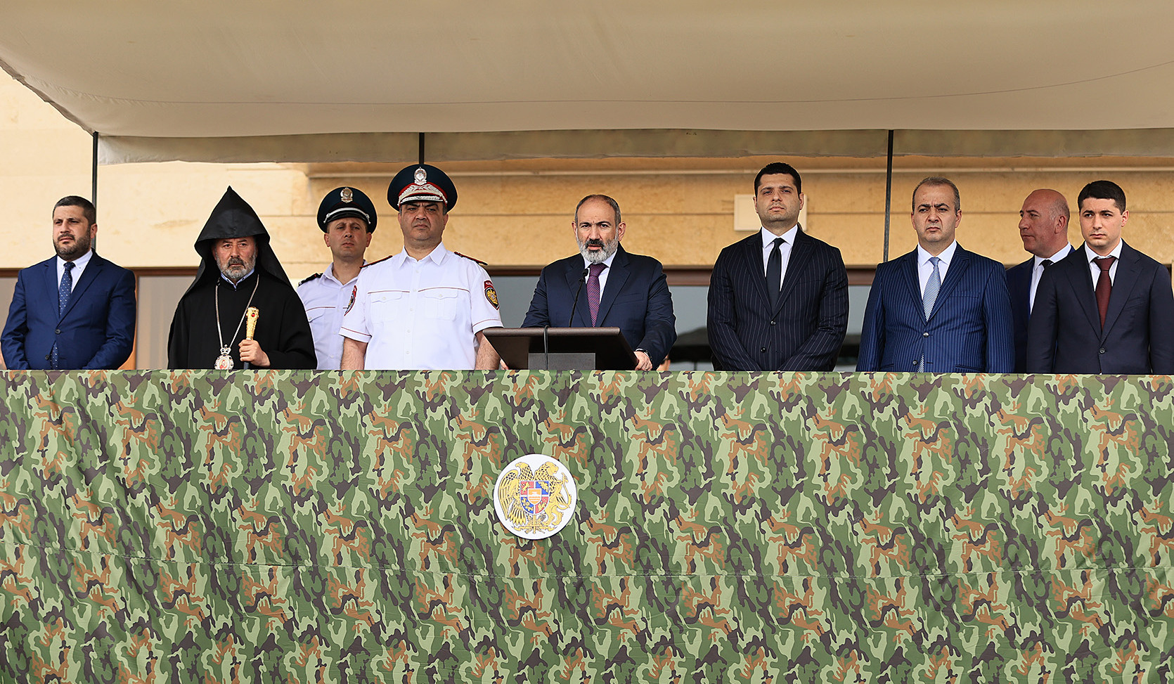 Ոստիկանության զորքերը երկիրը, ժողովրդին ապօրինի ոտնձգություններից պաշտպանելու գործառույթը կատարել են բարձր մակարդակով. Փաշինյան