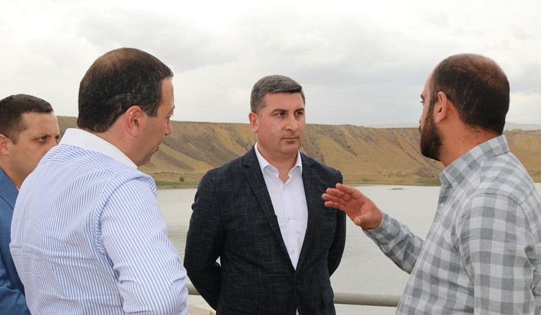 ՏԿԵ նախարարը հանձնարարականներ է տվել` կապված Ազատի ջրամբարի ջրի արդյունավետ կառավարման հետ