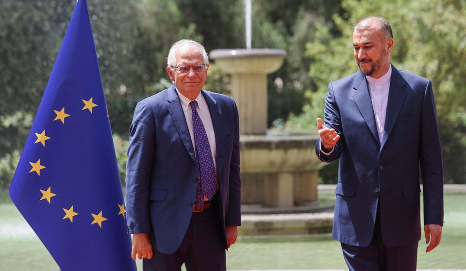 EU's Borrell meets Iran's FM for talks on reviving nuclear deal