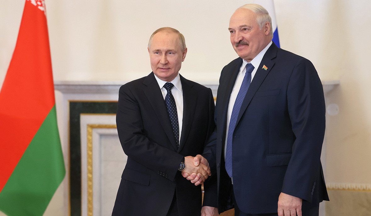 Պուտինն ու Լուկաշենկոն հանդիպել են Սանկտ Պետերբուրգում