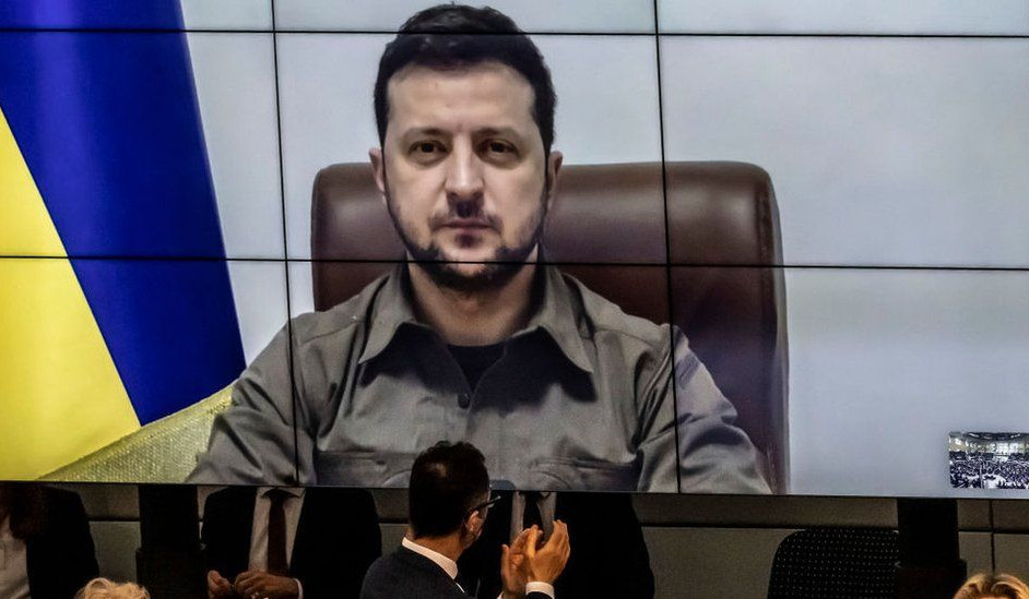 Zelensky asks G7 leaders for better air defences and tougher sanctions on Russia