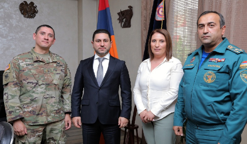 ԱՄՆ դեսպանատան ներկայացուցչի հետ քննարկվել է համատեղ ծրագրերի իրականացման ընթացքը. հանդիպում ԱԻՆ-ում