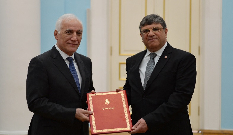 Newly appointed Ambassador of Tunisia presents credentials to Vahagn Khachaturyan