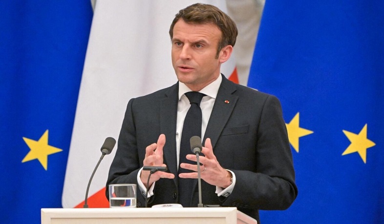 Страны Запада будут поддерживать Украину столько, сколько будет необходимо: Макрон