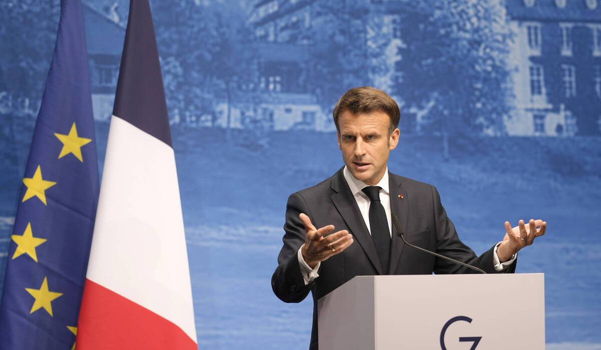 Մակրոնը հույս է հայտնել, որ Ուկրաինայում մարտական գործողությունները կավարտվեն մինչև տարեվերջ