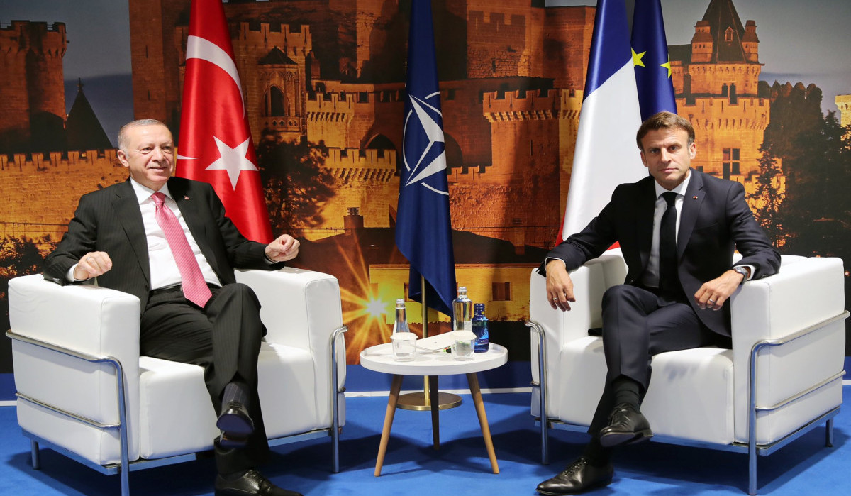 Macron and Erdogan meet on sidelines of NATO summit in Madrid