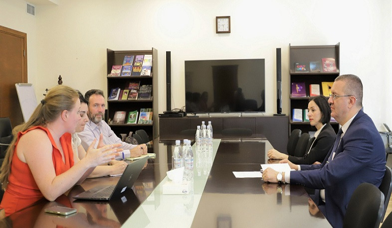 Ժաննա Անդրեասյանը ՀԲ ծրագրերի ղեկավարին է ներկայացրել ԿԳՄՍ նախարարության գործունեության ուղղությունները