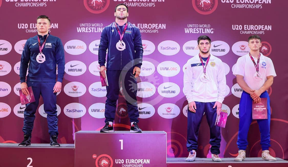Армянские борцы греко-римского стиля завоевали 4 медали на чемпионате Европы среди юношей до 20 лет