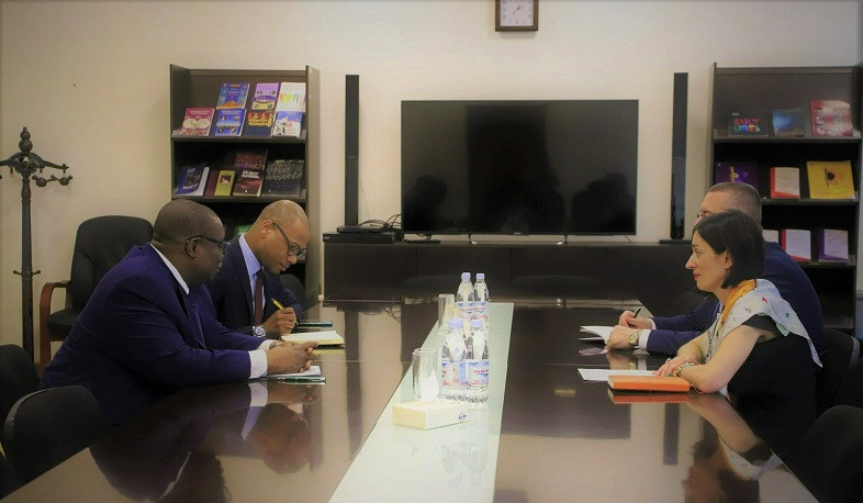 Ժաննա Անդրեասյանն ընդունել է Հայաստանում Բենինի Հանրապետության նորանշանակ դեսպանին