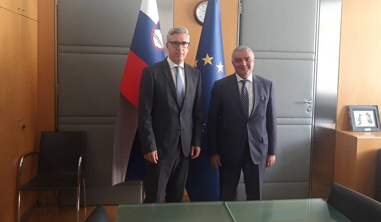 Դեսպան Աշոտ Հովակիմյանը աշխատանքային հանդիպումներ է ունեցել Սլովենիայում