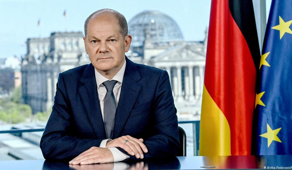 German Chancellor Olaf Scholz says Putin is ready to wage conflict in Ukraine for 