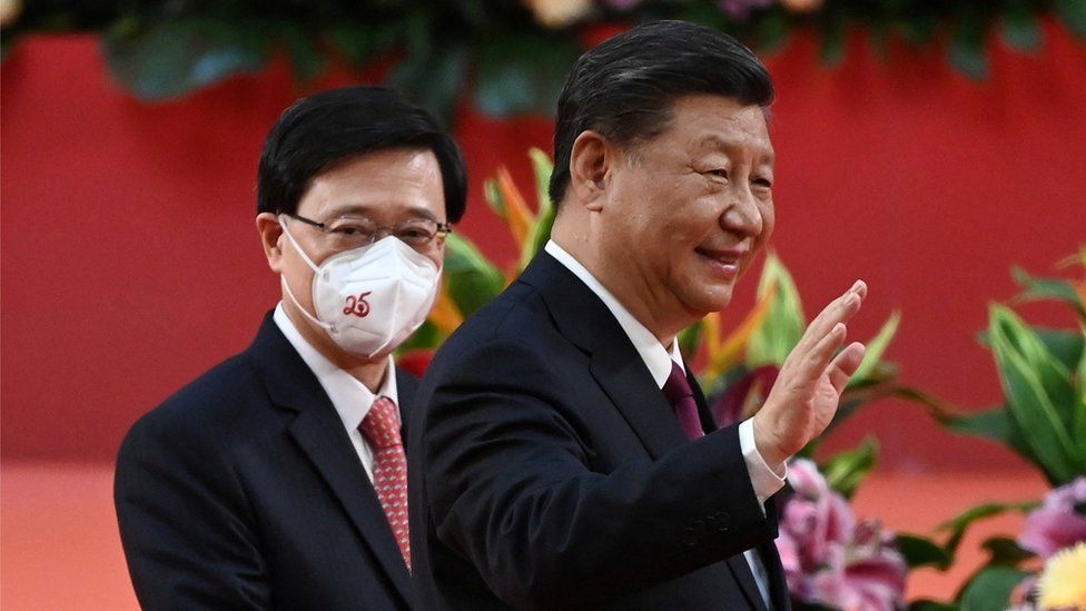 Xi Jinping defends China's rule at handover anniversary