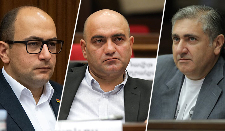 Հայկ Մամիջանյանը, Թադևոս Ավետիսյանը և Արթուր Խաչատրյանը հրաժարական են ներկայացրել ԱԺ հանձնաժողովների նախագահի տեղակալի պաշտոններից