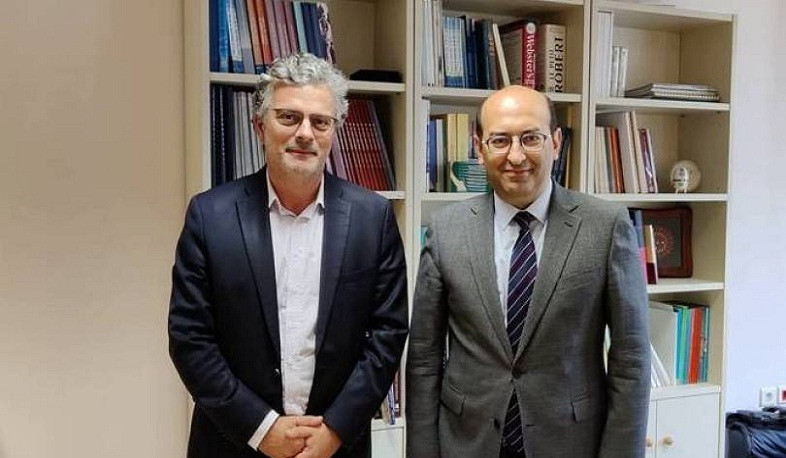 Դեսպան Տիգրան Մկրտչյանն ու Հունաստանի ՄԻՊ-ը քննարկել են մարդու իրավունքների պաշտպանության ոլորտում համագործակցությանը վերաբերող հարցեր