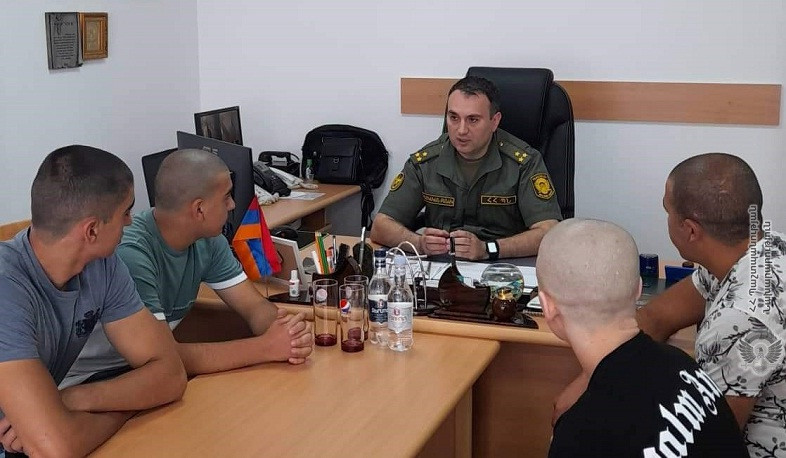 Իրազեկման այց զորակոչային և զորահավաքային համալրման ծառայության տարածքային ստորաբաժանում