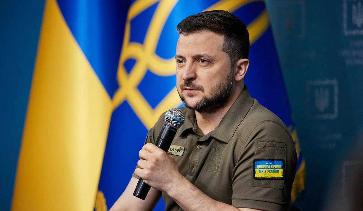 Zelensky noted a decrease in world interest in the conflict in Ukraine