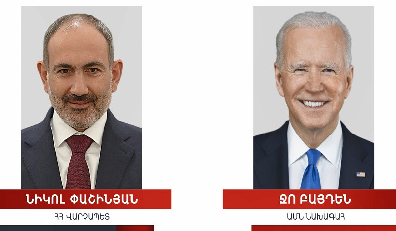 Nikol Pashinyan sends a congratulatory message to Joe Biden
