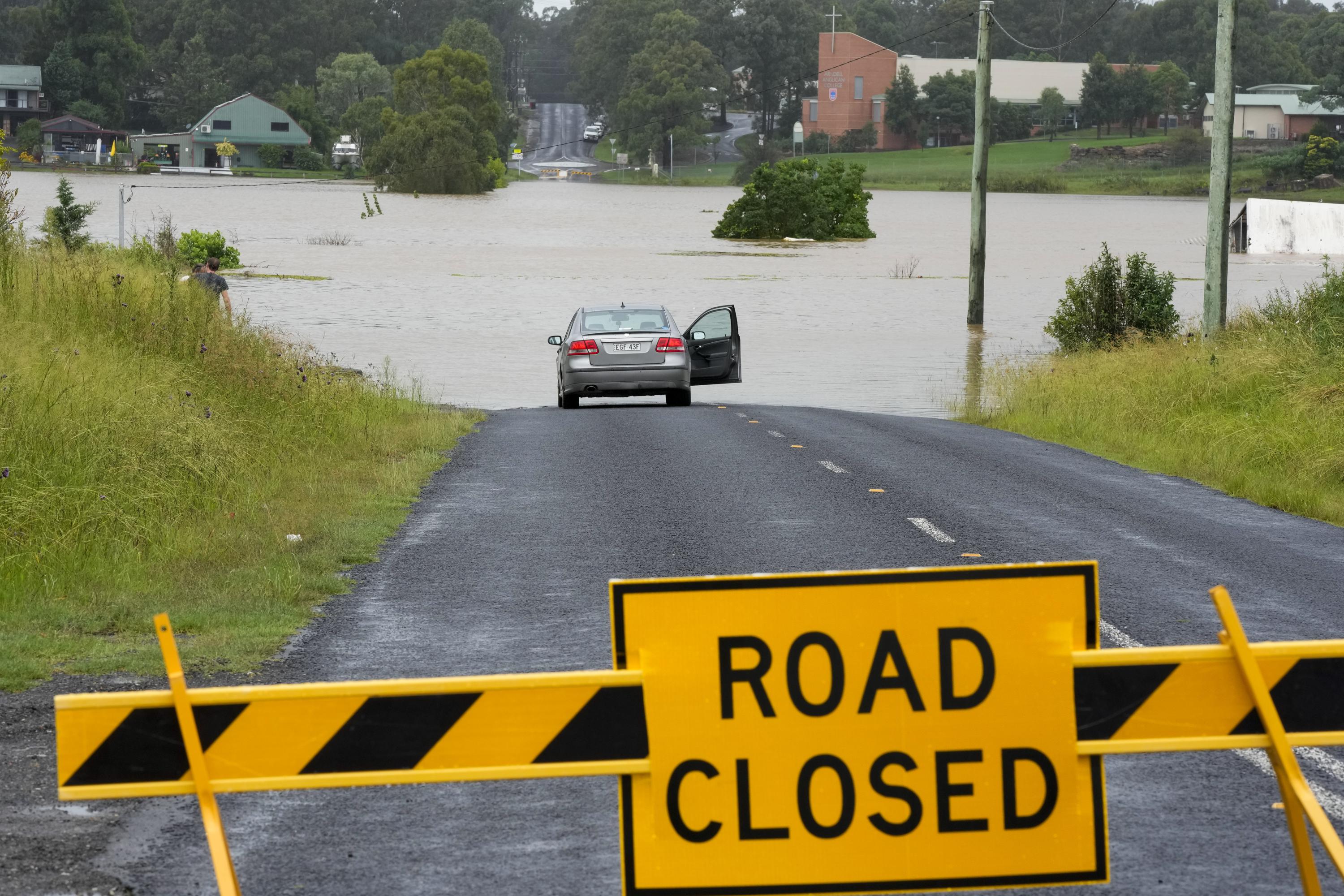 As storm blows past Sydney, streets remain flooded, evacuations in place