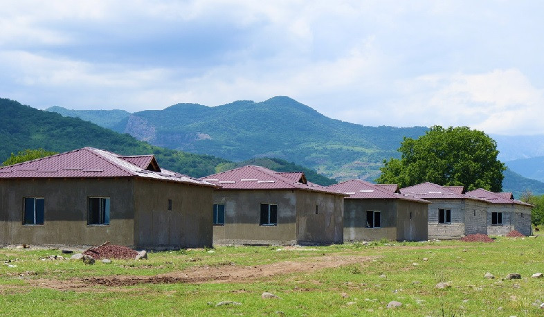 Second residential district is being built in Hovsepavan community of Artsakh