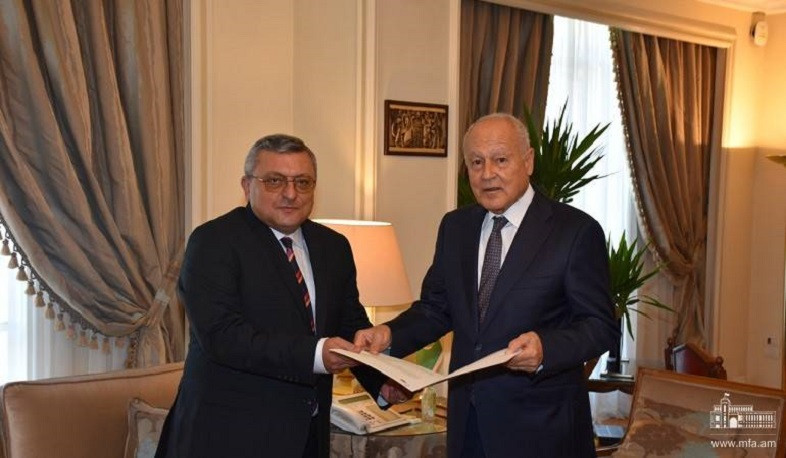 Грачья Поладян и генсек Лиги арабских государств обсудили возможное развитие отношений между Арменией и арабскими странами
