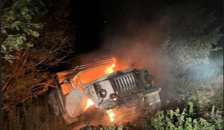 Հրդեհի բռնկմամբ ՃՏՊ` Հացիկ-Մայիսյան ավտոճանապարհին. կան տուժածներ