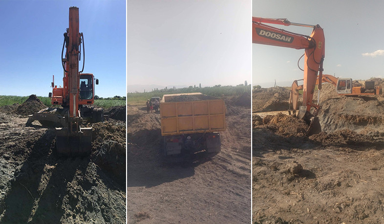 Արմավիրի մարզում հայտնաբերվել է ավազի ապօրինի արդյունահանման դեպք. ԲԸՏՄ