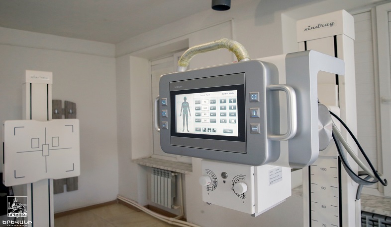 «Կարմիր բլուր» պոլիկլինիկայում նոր ռենտգեն սարքը հանձնվեց շահագործման