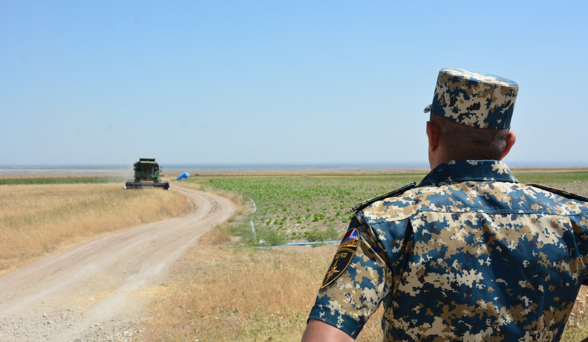 Արցախում մեկնարկել է հացահատիկային մշակաբույսերի բերքահավաքը