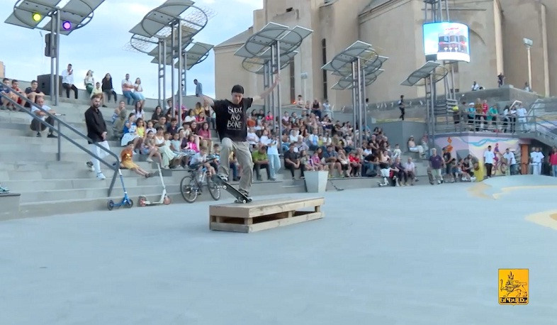 «Գեղասահք` անվաչմուշկներով» միջոցառումը Երևանում միավորել է հայտնի մարզիկների ու սքեյթերների