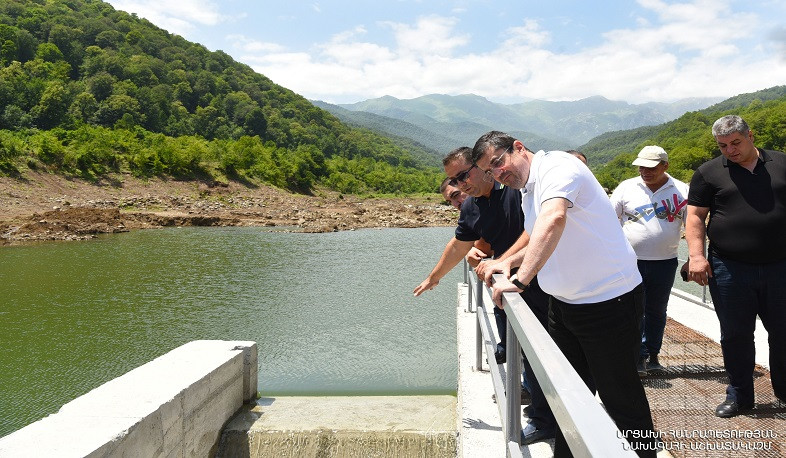 Artsakh president followed course of large-scale projects launched in Askeran region after war