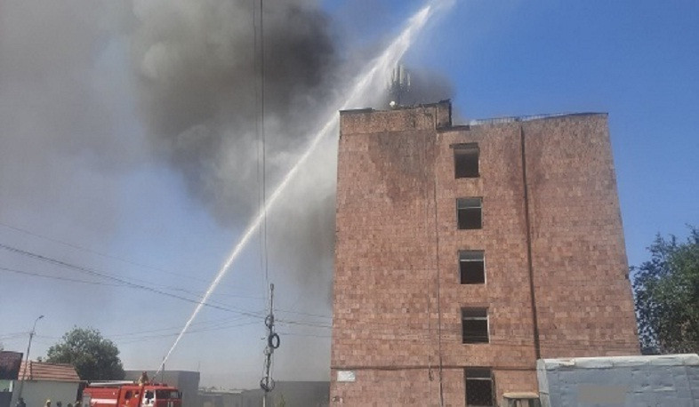 Հրդեհ Էջմիածին քաղաքում