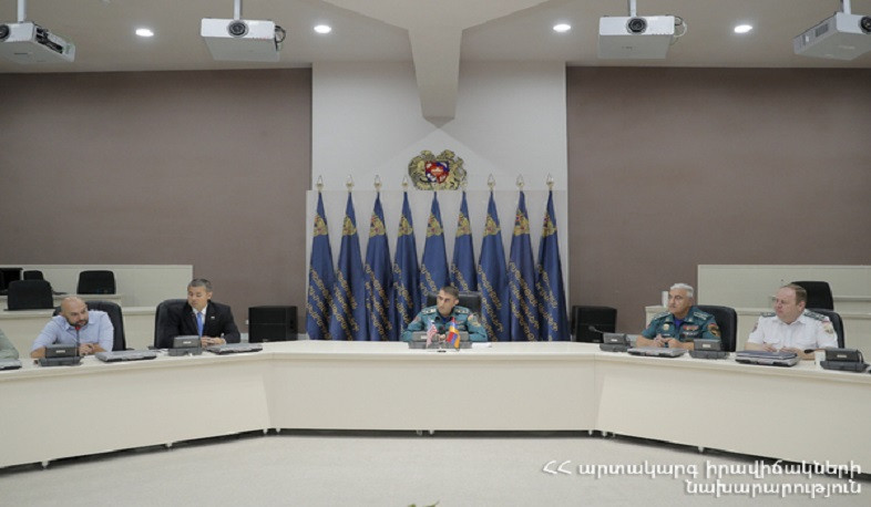 Հայաստանի աղետներին պատրաստվածության կարողությունների գնահատում. ԱԻՆ-ում հյուրընկալվել է ԱՄՆ Եվրոպական հրամանատարության թիմը