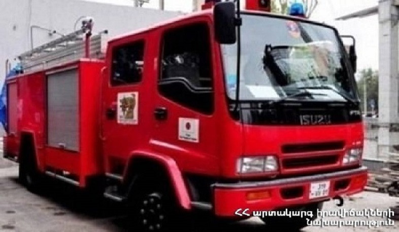 Գյումրու N զորամասերից մեկի տարածքում բռնկված հրդեհը մեկուսացվել է