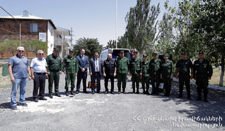 ԱԻ նախարարի առաջին տեղակալն այցելել է Լուսակերտի ուսումնական կենտրոն, հետևել դասընթացին