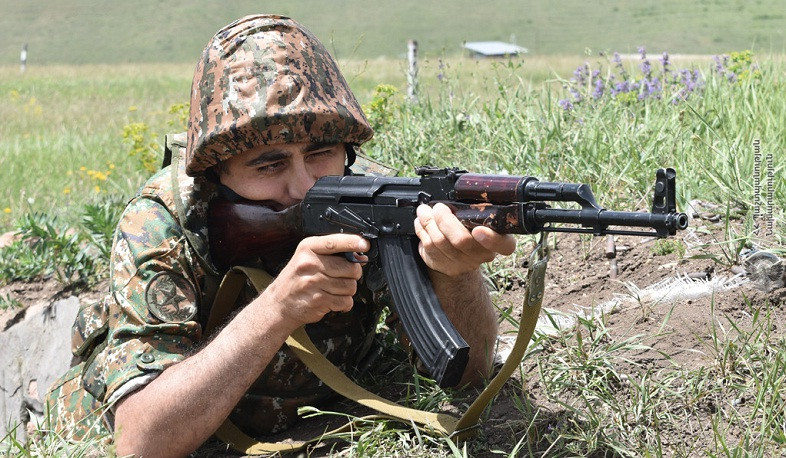 Կրակային պատրաստության պարապմունքներ` հրաձգարանում