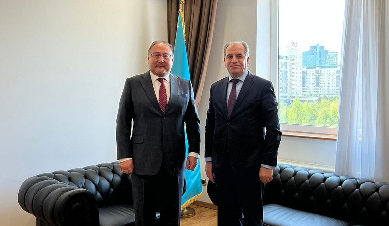 Քննարկվել են միջազգային կառույցներում հայ-ղազախական փոխգործակցությանն առնչվող հարցեր