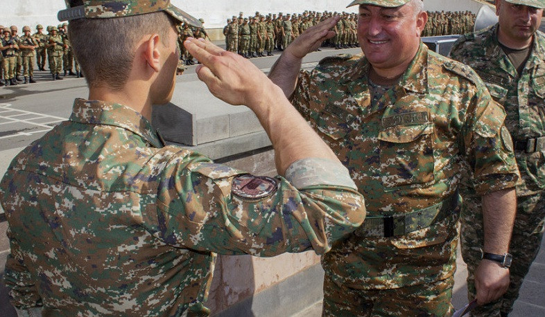 Տեղի է ունեցել զինծառայողների զորացրման արարողություն