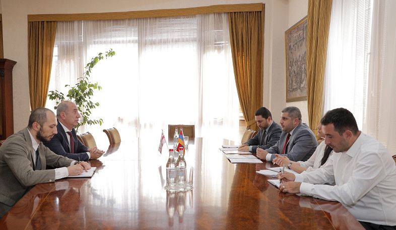 ԱԻ նախարարն ընդունել է ՀՀ-ում Վրաստանի դեսպանության գործերի ժամանակավոր հավատարմատարին