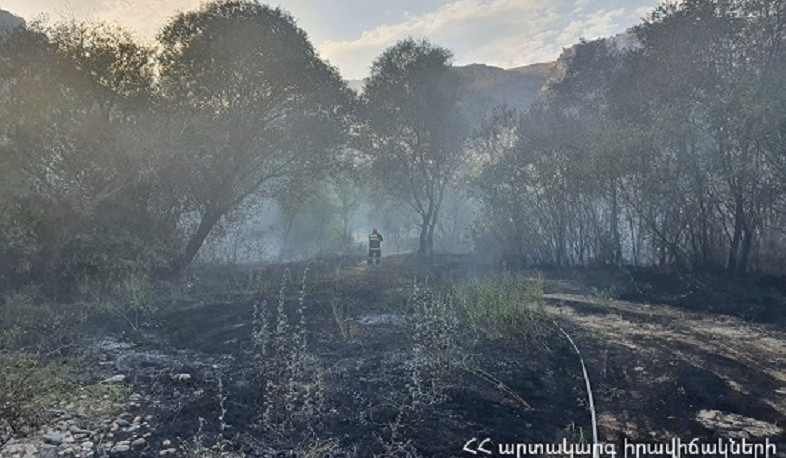 Հրշեջ-փրկարարները մարել են ընդհանուր մոտ 30․5 հա տարածքում բռնկված հրդեհները