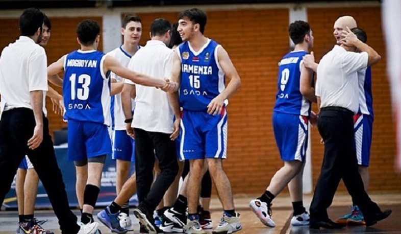 Հայաստանի բասկետբոլի Մ16 հավաքականը Եվրոպայի առաջնության կիսաեզրափակչում է
