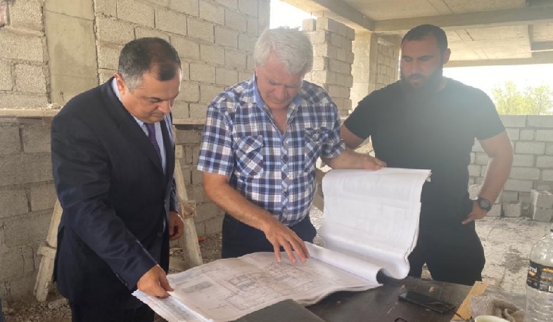 Կարեն Գիլոյանը հետևել է Սիմոն Մարտիրոսյանի անվան ծանրամարտի մարզադպրոցի շինաշխատանքներին