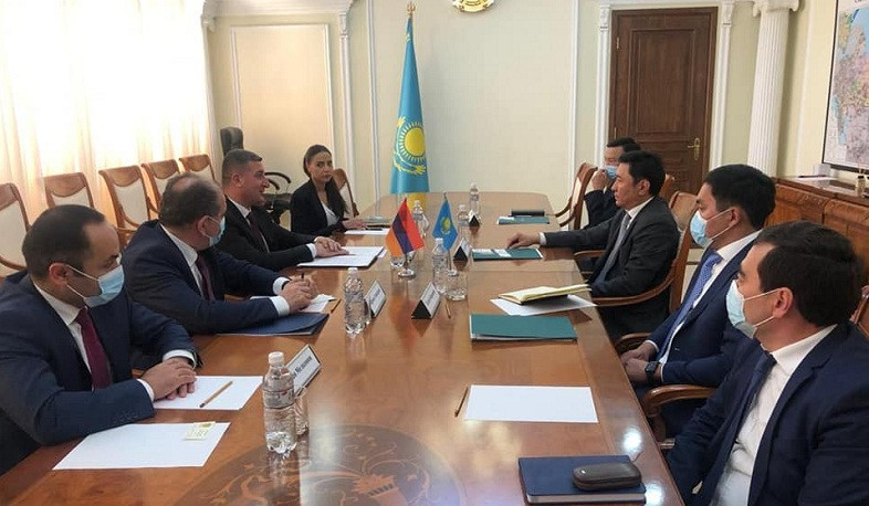 Քննարկվել են էներգետիկայի բնագավառում հայ-ղազախական համագործակցությանը վերաբերող հարցեր