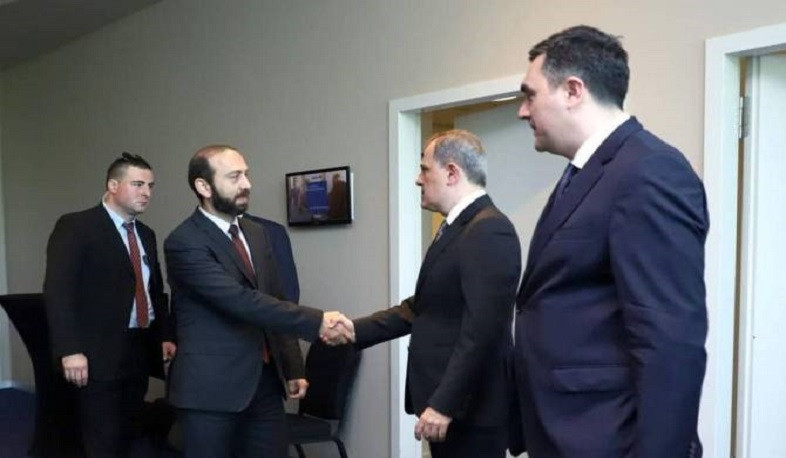 Ararat Mirzoyan-Jeyhun Bayramov meeting is over
