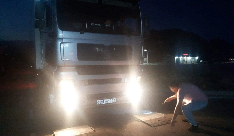 Տեսչական մարմինը ծանրաքաշ տրանսպորտային միջոցների կշռում է իրականացրել Վայոց Ձորում