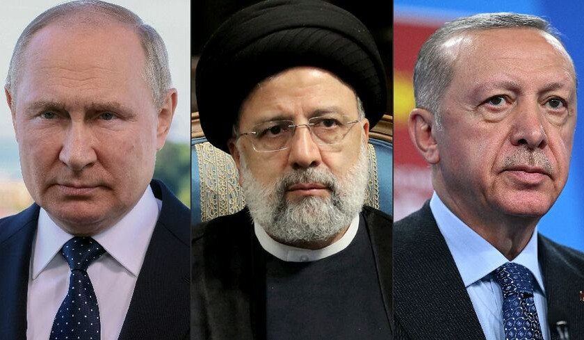 Iran, Russia, Turkey presidents to talk Syria war in Tehran