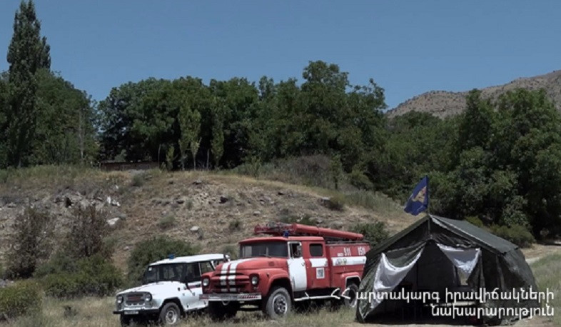 Ժամանակավոր հենակետեր «Խոսրովի անտառ» արգելոցում. ԱԻՆ-ն իրականացնում է ուժեղացված ծառայություն